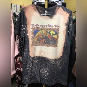 New Bella Canvas Hocus Pocus Charcoal Speckled Tee